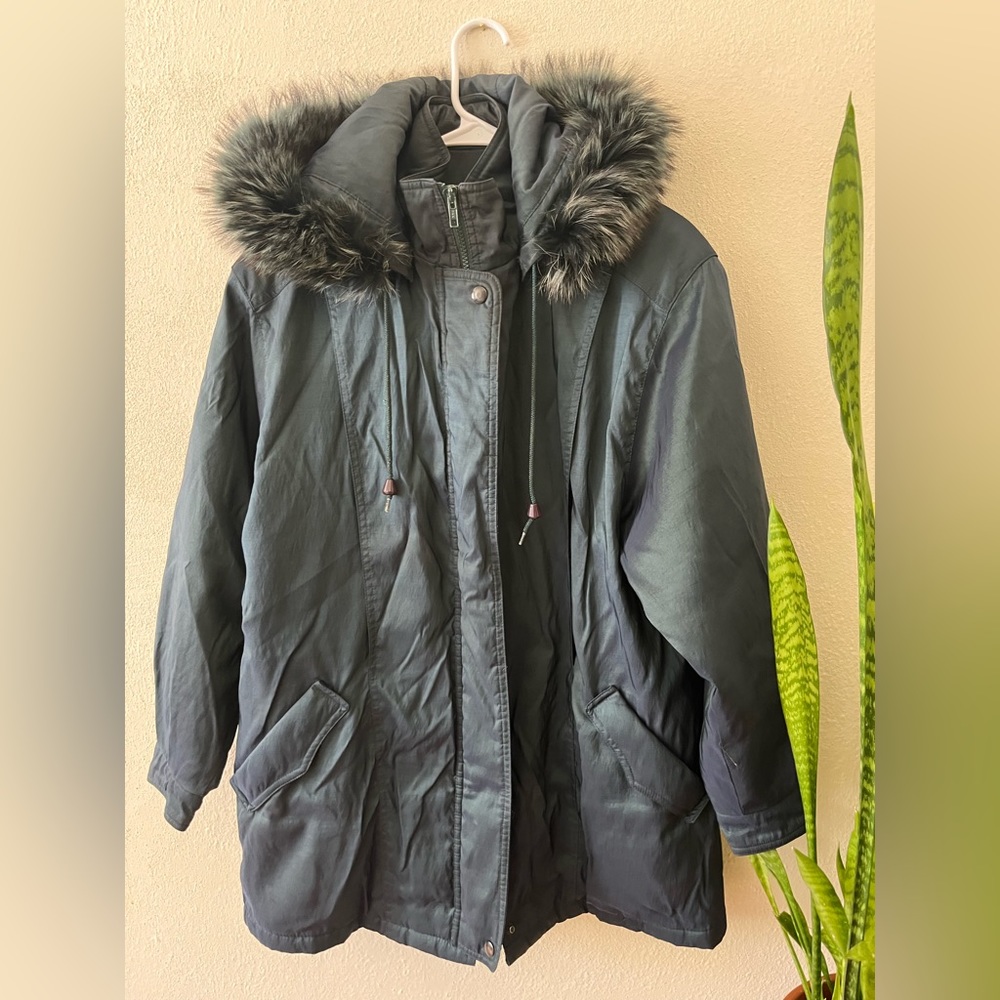 Iridescent Vintage Forecaster Coat